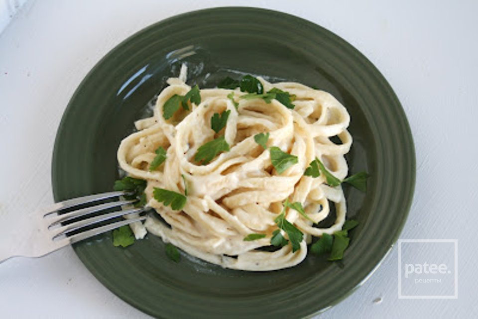 Несложное Феттучини Альфредо - Шаг 6