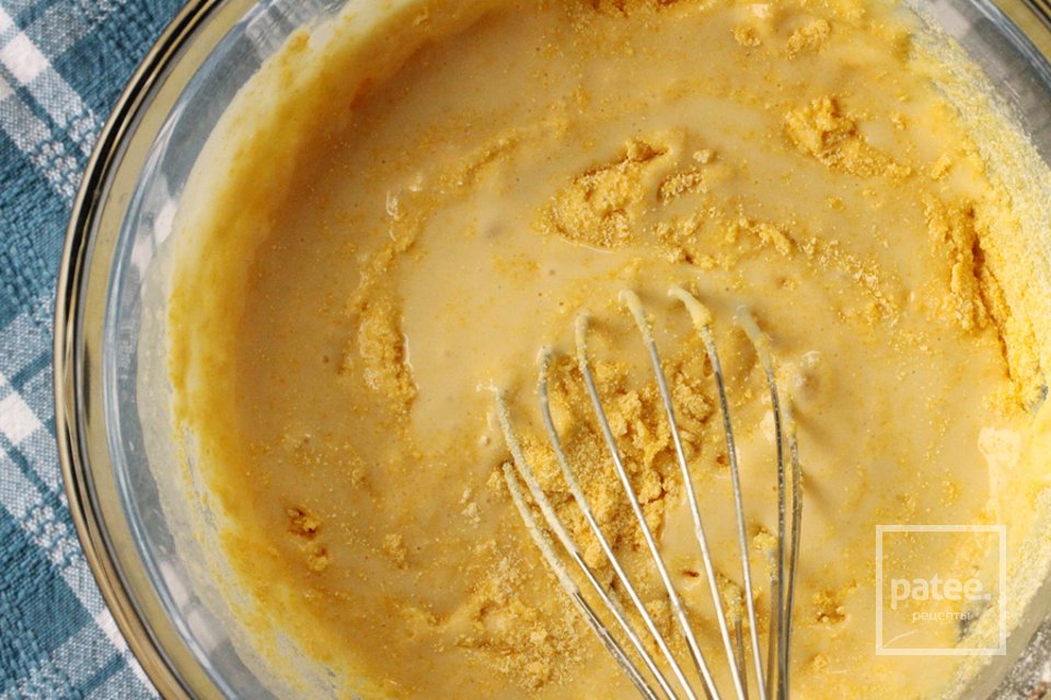 Кукурузный хлеб с черникой и корицей - Шаг 9