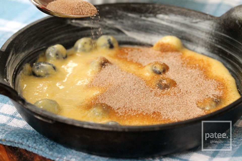 Кукурузный хлеб с черникой и корицей - Шаг 14