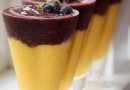 Чернично-манговые смузи