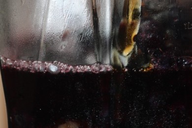 Чернично-манговые смузи - приготовление