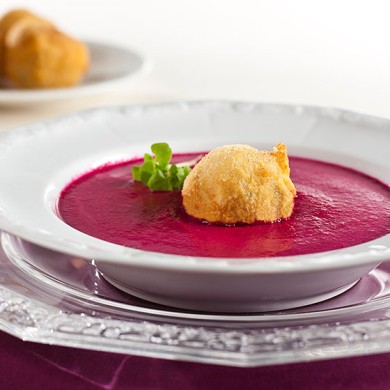 Свекольный суп с рисовыми тефтельками - Шаг 6