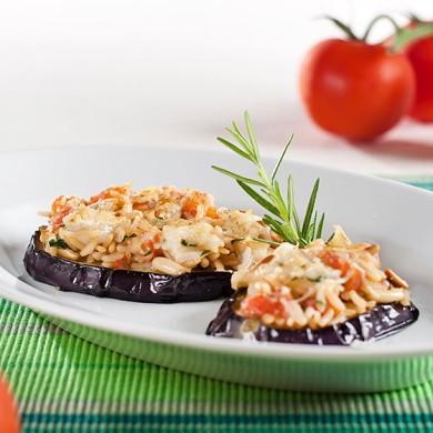 Баклажаны с рисом, помидорами и кедровыми орешками - Шаг 5