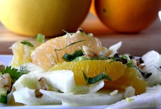 Цитрусовый салат с фенхелем