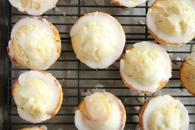 Лимонные кексы - приготовление