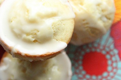 Лимонные кексы - приготовление