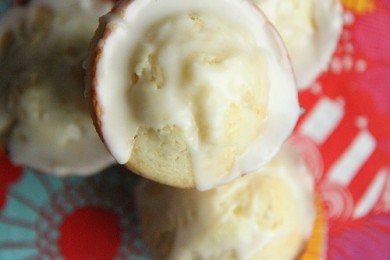 Лимонные кексы - приготовление