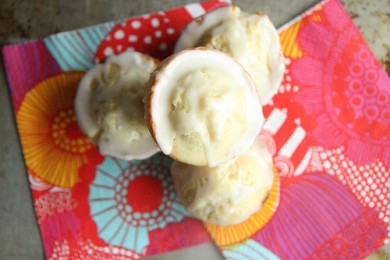 Лимонные кексы - приготовление