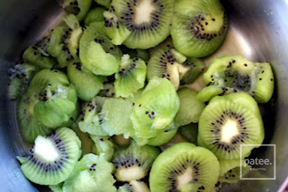 Джем из киви - Шаг 2