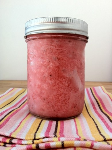 Бананово-клубничный шербет из 3-х ингредиентов - Шаг 6