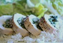 Куриные грудки, начиненные шпинатом