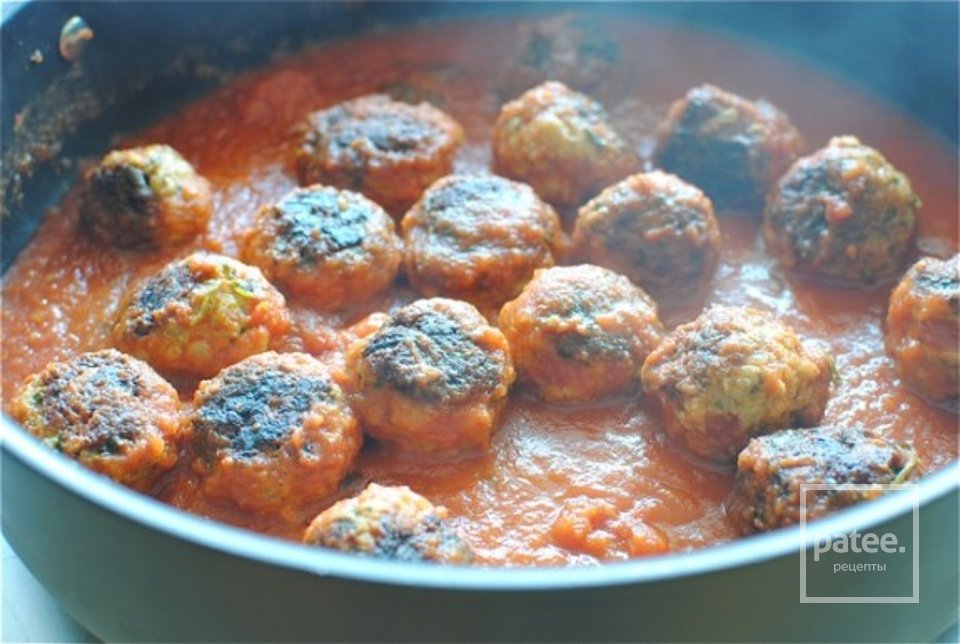 Сэндвичи с куриными фрикадельками - Шаг 7