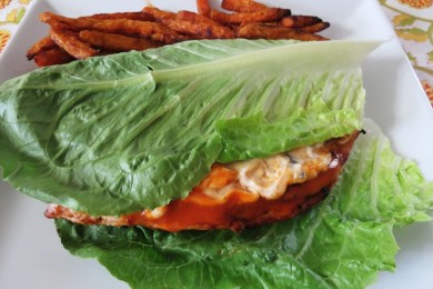 Низкоуглеводный сэндвич с курицей - приготовление