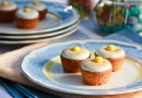 Творожные пирожки с малиной и лимоном