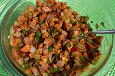 Фаршированная сыром куриная грудка на гриле - приготовление