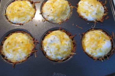 Гнезда из яиц - приготовление