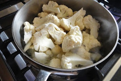 Пюре из цветной капусты - приготовление