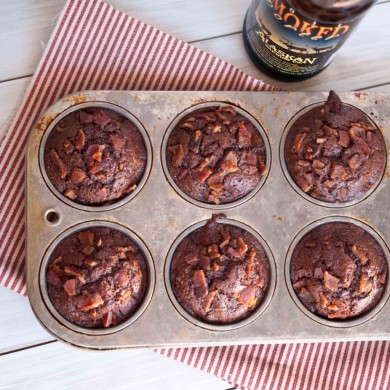 Шоколадные кексы с пивом и беконом - Шаг 5