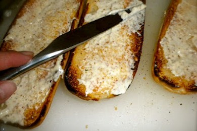 Сырные сэндвичи с французской подливой - приготовление