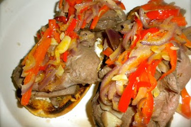 Сырные сэндвичи с французской подливой - приготовление