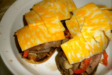 Сырные сэндвичи с французской подливой - приготовление