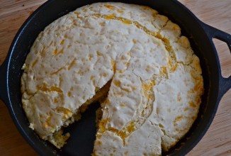 Хлебец с чесноком и сыром