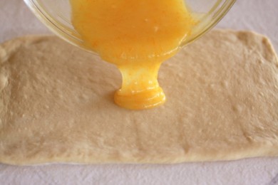 Апельсиновые рулетики - приготовление