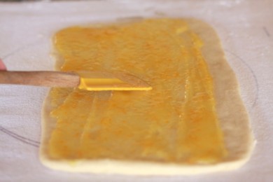 Апельсиновые рулетики - приготовление