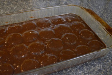 Неаполитанский чизкейк с печеньем и шоколадом - приготовление