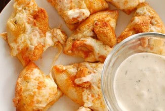 Мини-пицца с курицей