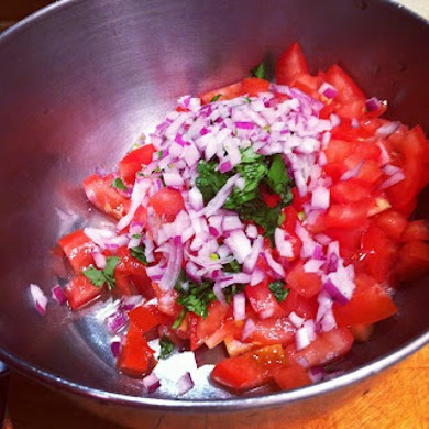 Быстрый соус сальса - Шаг 1