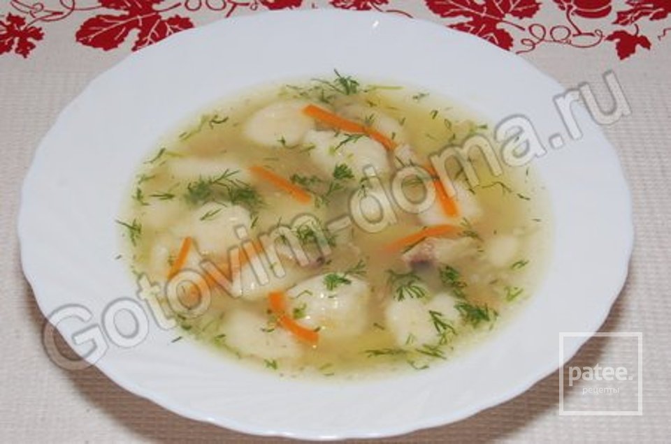 Куриный суп с клецками - Шаг 4