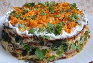 Печеночный торт