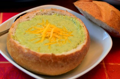 Рецепт Суп-пюре из брокколи с сыром
