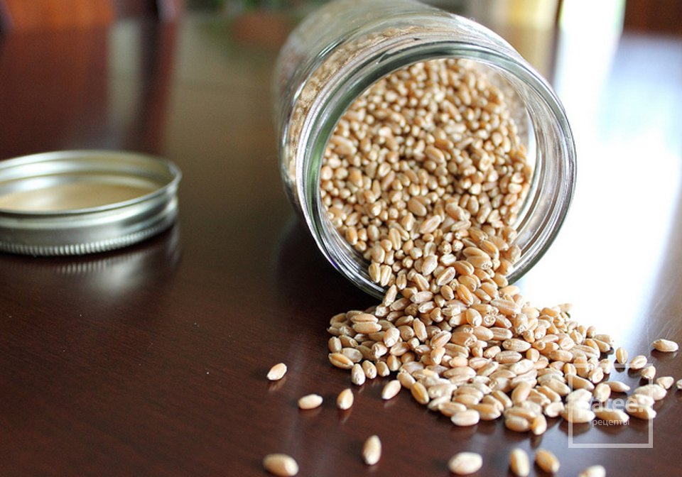 Апельсиново-пшеничный пудинг с ромом - Шаг 1