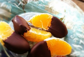 Апельсины в шоколаде