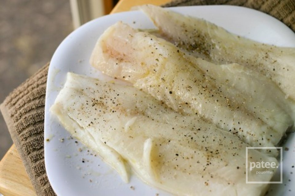 Жареная белая рыба с запеченными овощами - Шаг 10