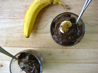 Рецепт Бананово-шоколадное мороженое