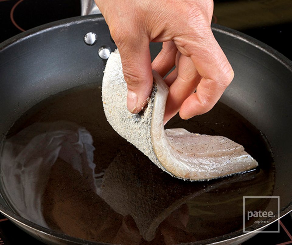 Тыквенное ризотто с жареным окунем - Шаг 5