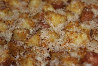 Запечённый красный картофель