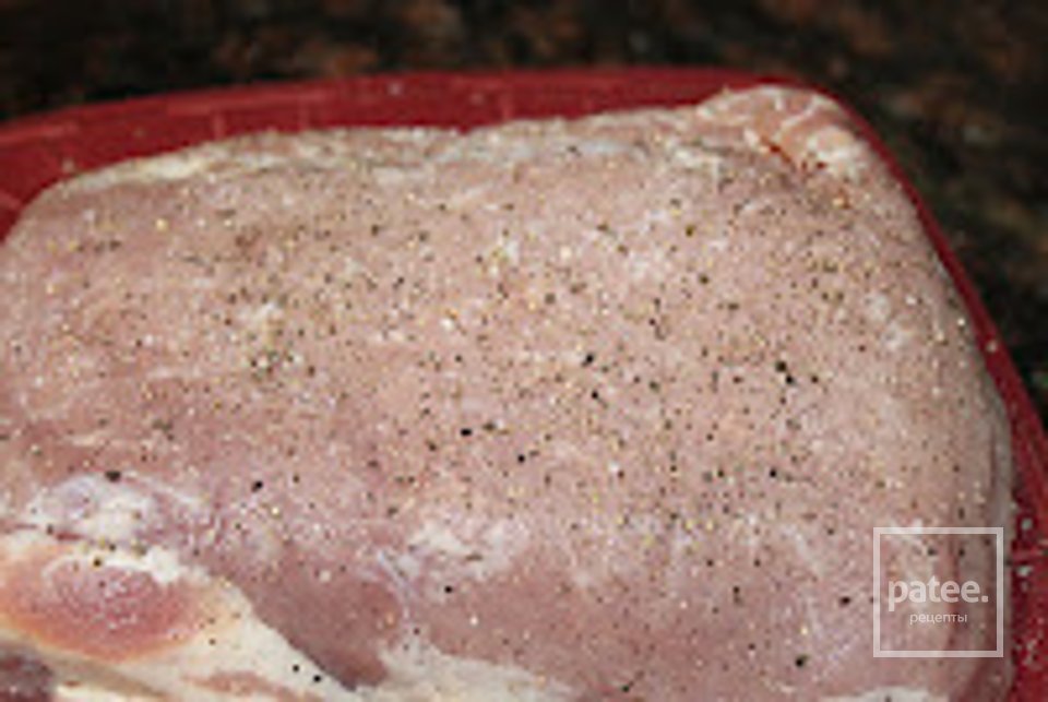 Запеченная свинина в румяной глазури - Шаг 1