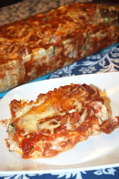 Лазанья с итальянской колбасой