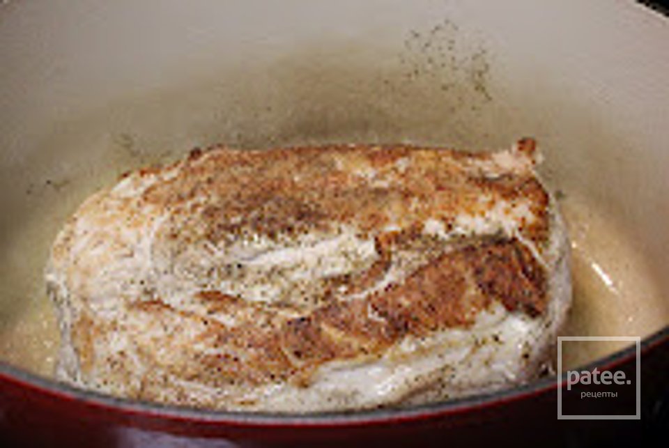 Запеченная свинина с абрикосами - Шаг 5