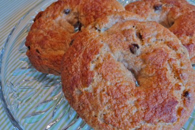 Багели с корицей и изюмом - приготовление