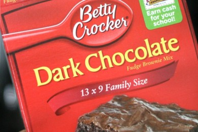 Печенье брауни с карамелью - приготовление