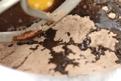 Печенье брауни с карамелью - приготовление