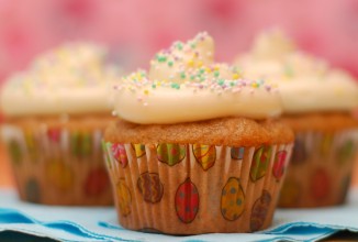 Морковные кексы со сливочной начинкой