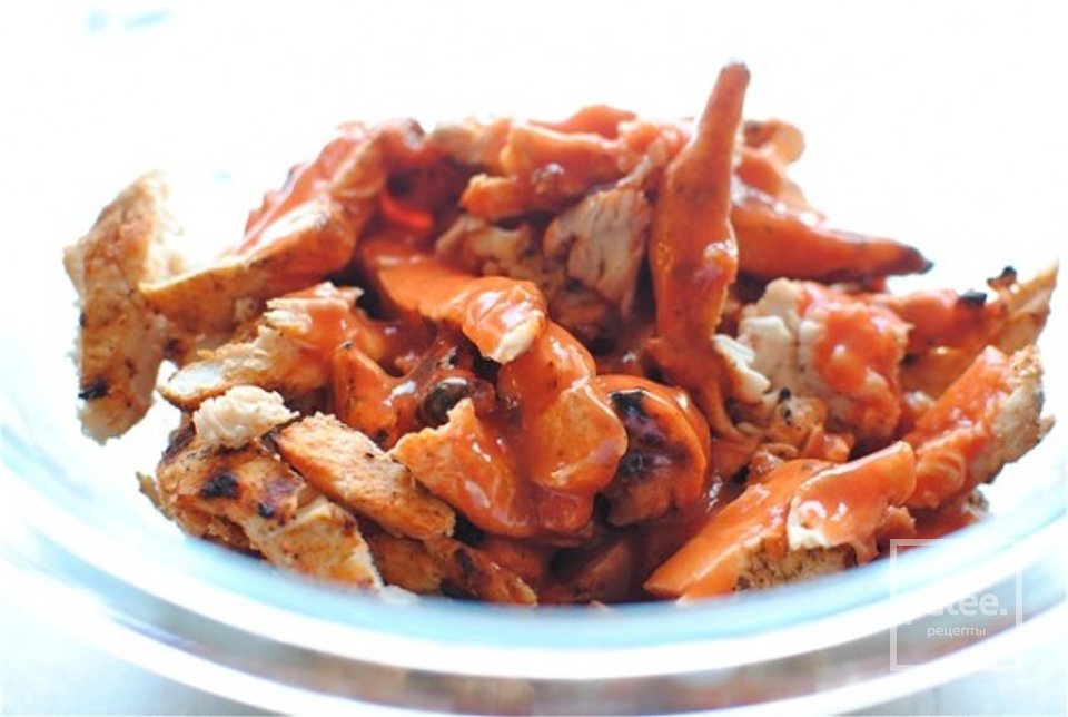 Куриная кесадия Баффало - Шаг 3