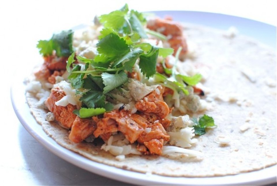 Куриная кесадия Баффало - Шаг 4