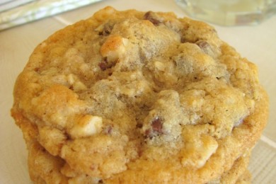 Овсяное печенье с шоколадом и макадамией - приготовление